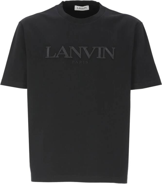 Lanvin T-Shirts Zwart Heren