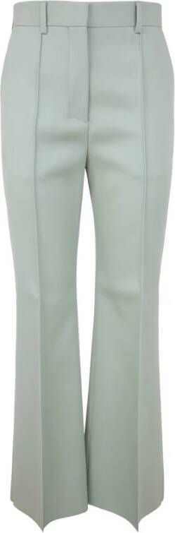 Lanvin Wide Trousers Groen Dames