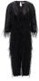 Lanvin Zwarte jurk met knoop- en ritssluiting Zwart Dames - Thumbnail 1
