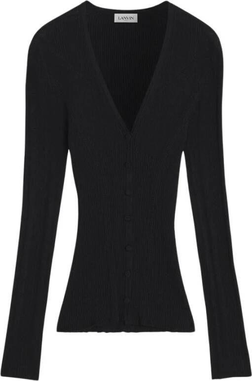 Lanvin Zwarte Sweaters Collectie Zwart Dames