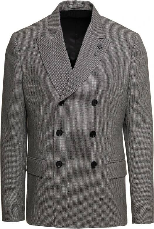 Lardini Blazers Grijs Heren