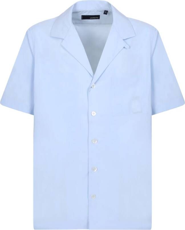 Lardini Casual Shirts Blauw Heren