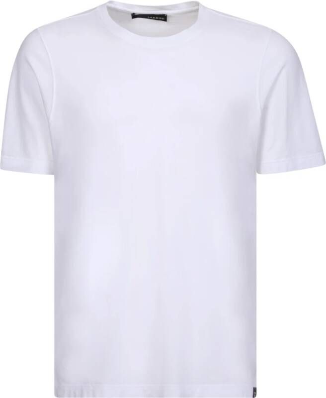 Lardini Klassiek Wit T-Shirt voor Heren White Heren