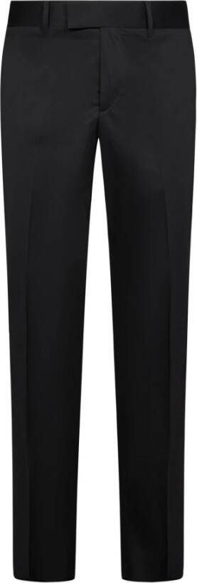 Lardini Men s kledingbroek Black Ss23 Zwart Heren