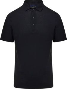 Lardini Polo Shirts Zwart Heren