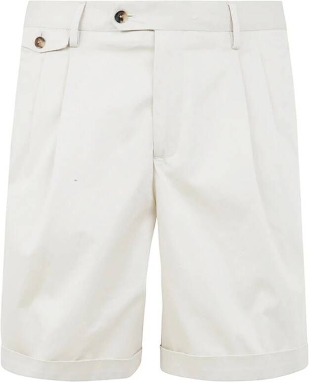 Lardini Shorts White Heren