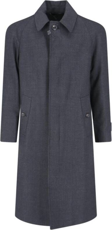 Lardini Single-Breasted Coats Zwart Heren