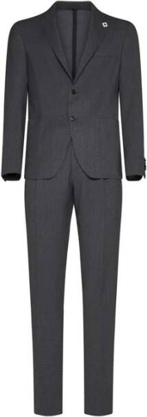 Lardini suit Grijs Heren