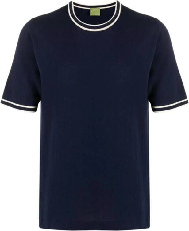 Lardini t-shirt Blauw Heren