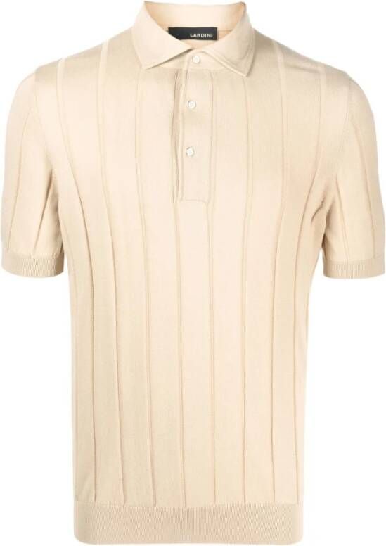 Lardini T-Shirts Beige Heren