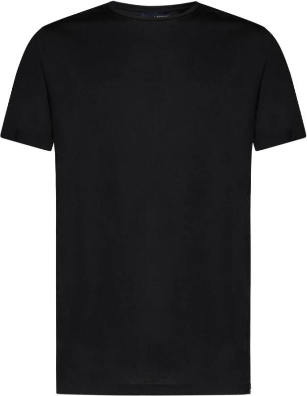 Lardini T-shirts Zwart Heren