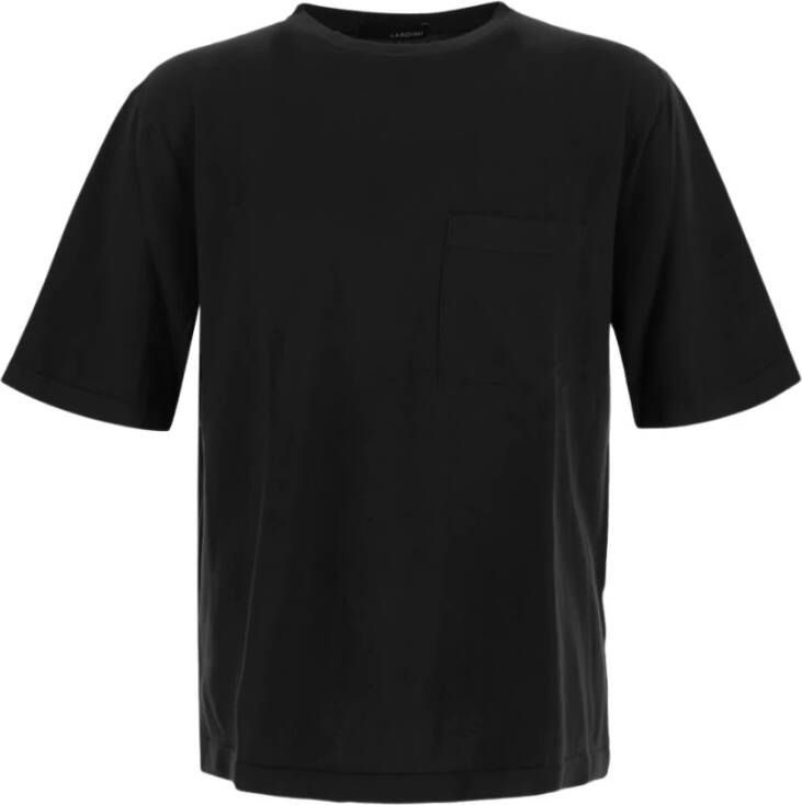 Lardini T-shirts Zwart Heren