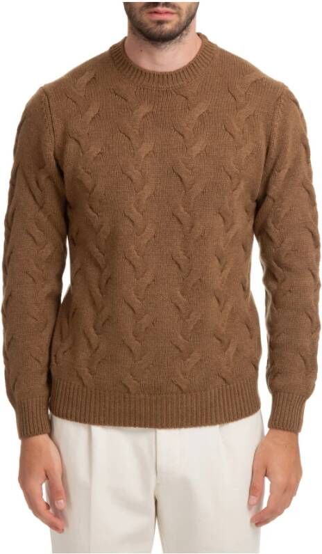 Lardini Sweater Bruin Heren
