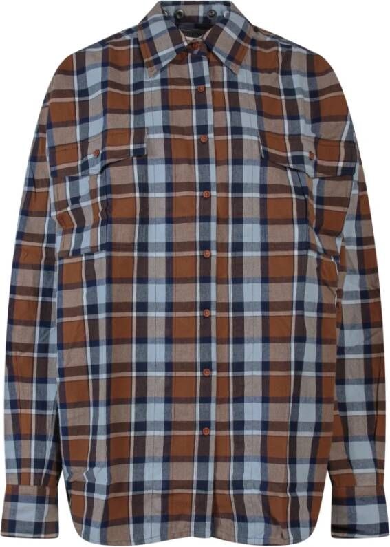 Laurence Bras Dameskleding Shirts 65sh151 Bruin Dames