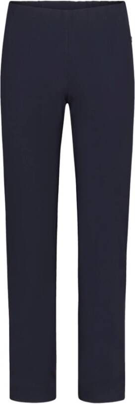 LauRie Marineblauwe broek met reguliere pasvorm Blue Dames