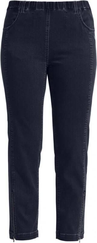 LauRie Bijgesneden broek Blauw Dames