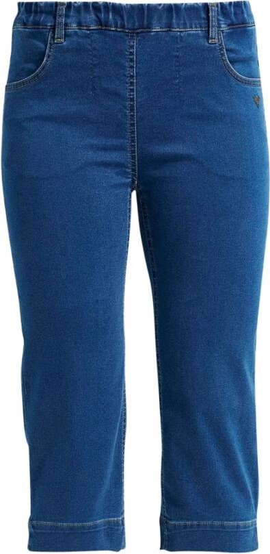LauRie Bijgesneden jeans Blauw Dames