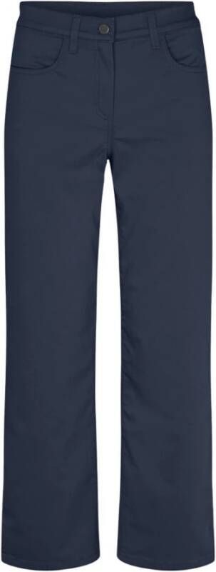 LauRie Brede jeans Blauw Dames