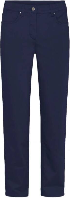 LauRie Charlotte reguliere broek 25411-49200 Blauw Dames