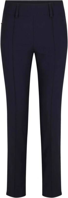 LauRie Klassieke Thelma Broek Navy Black Dames