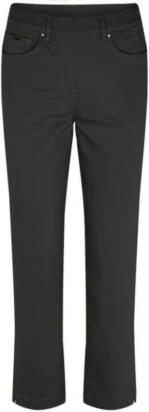 LauRie Chinos Zwart Dames