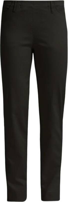 LauRie Gewone broek 27306-99100 Zwart Dames