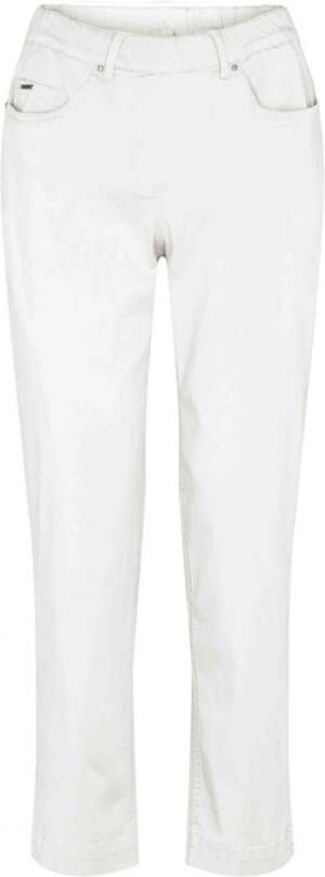 LauRie Cropped Trousers White Dames