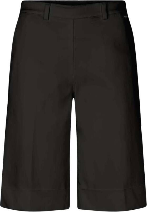 LauRie Phoebe Loose Turn-Up Shorts & Knickers Black Dames