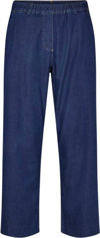 LauRie Phoebe losse gewasbroek 100605 Blauw Dames