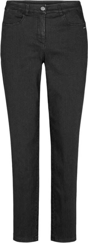 LauRie Slim-fit Jeans Black Dames