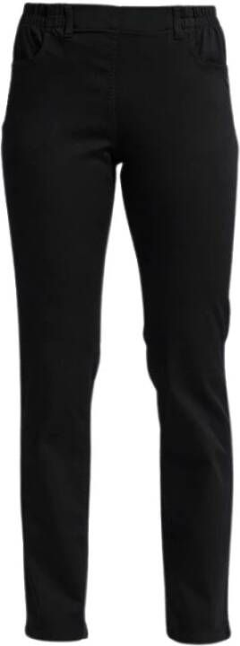 LauRie Slim-fit broek Zwart Dames