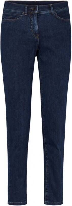 LauRie Slim fit jeans Blauw Dames