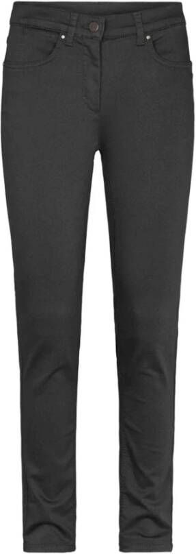 LauRie Laura Slim Pants Zwart Dames