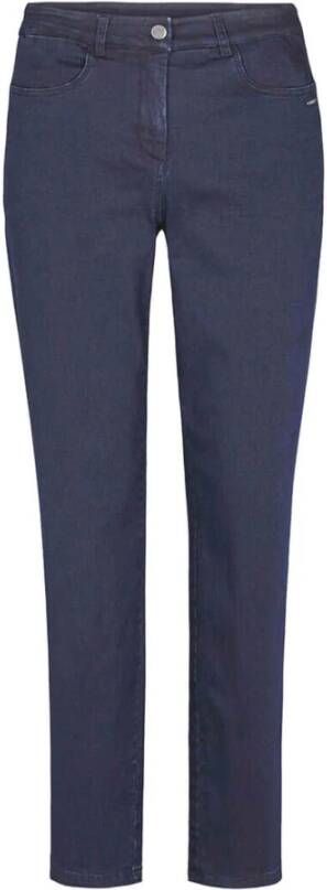 LauRie Slim-fit Trousers Blauw Dames