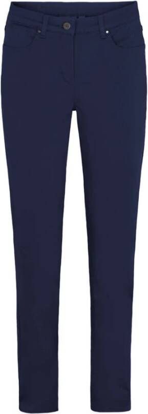 LauRie Slim Fit Navy Jeans Blue Dames