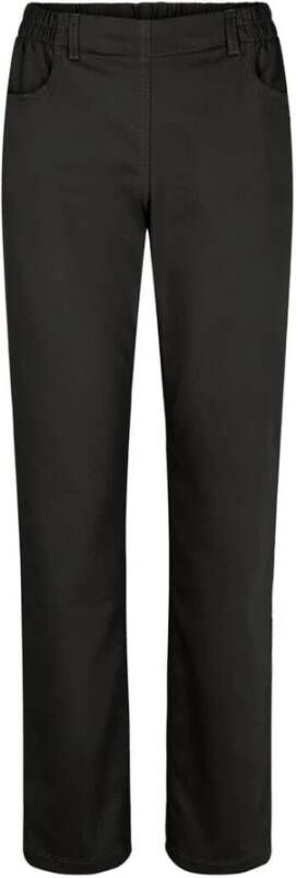LauRie Straight Trousers Bruin Dames