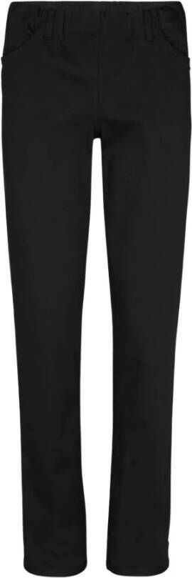 LauRie Straight Trousers Black Dames