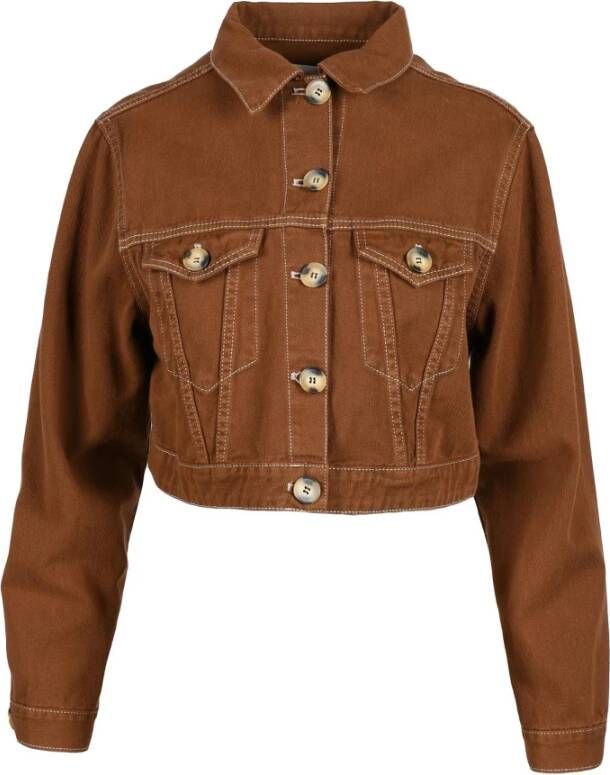 L'Autre Chose Coats Bruin Dames