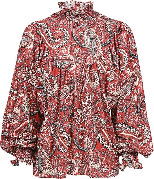 Lavi Blouses Rood Dames