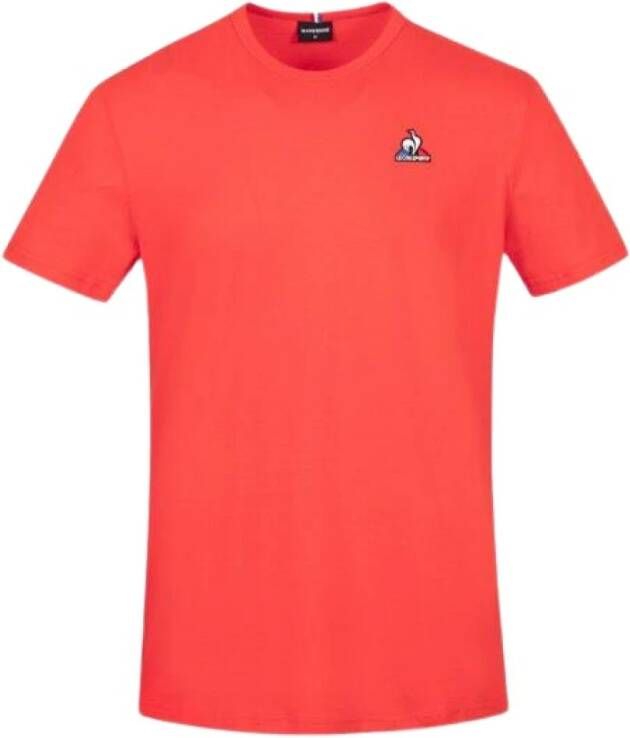 Le Coq Sportif Essentieel t-shirt Rood Heren