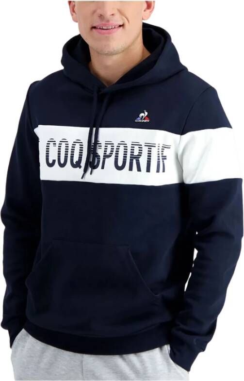 Le Coq Sportif Hoodies Blauw Heren