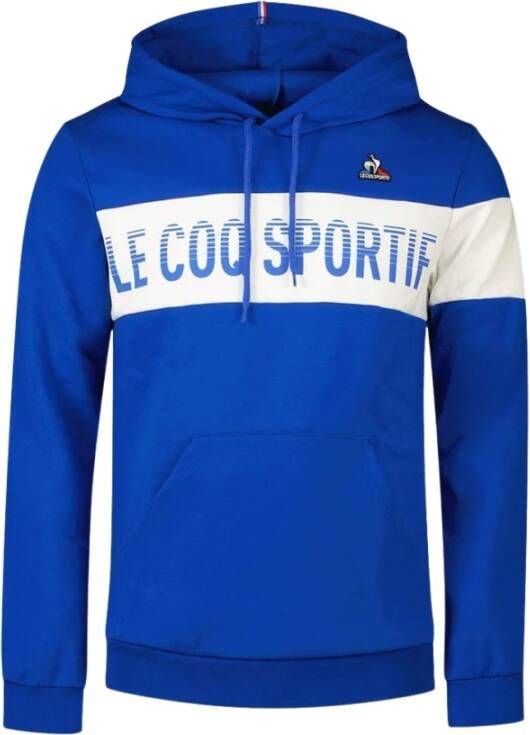 Le Coq Sportif Heren Sweatshirt Lichtblauw Blue Heren
