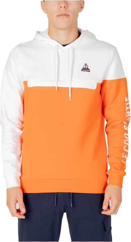 Le Coq Sportif Mannen Oranje Sweatshirt Orange Heren