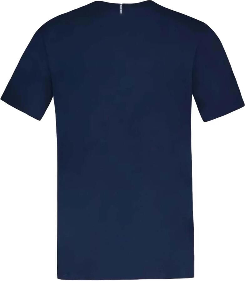 Le Coq Sportif Zachte en comfortabele korte mouwen Tee Blauw Heren