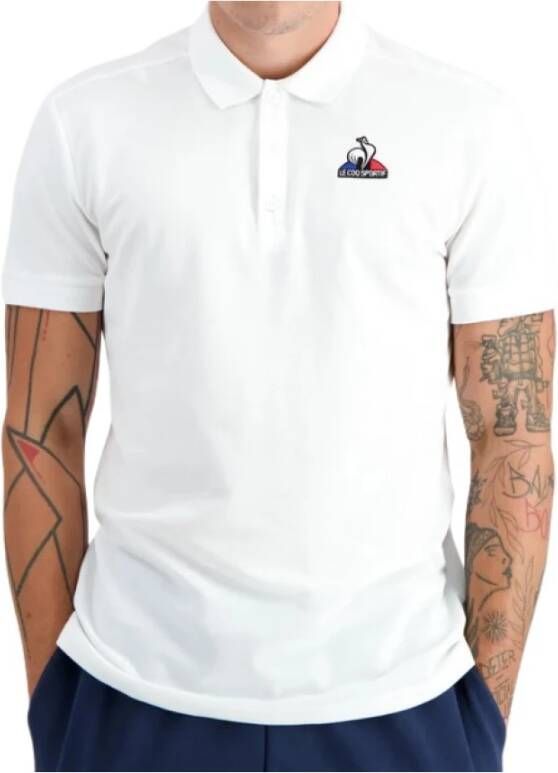 Le Coq Sportif Polo Shirt White Heren