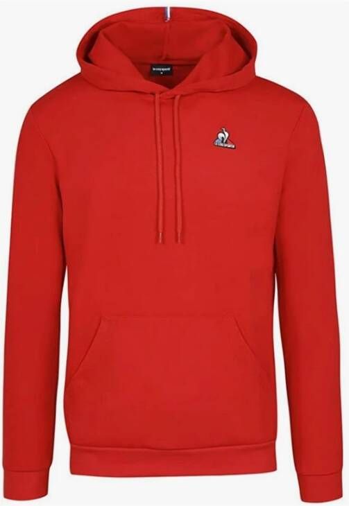 Le Coq Sportif Rode Sweaters voor Sportieve Stijl Rood Heren