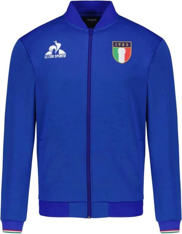 Le Coq Sportif Italië 82 Fz Sweatshirt Blauw Heren