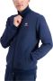 Le Coq Sportif Blauwe Sweater met Ritssluiting en Geborduurd Logo Blue Heren - Thumbnail 3