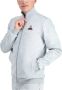 Le Coq Sportif Essentials Sweatshirt met Volledige Rits Gray Heren - Thumbnail 6