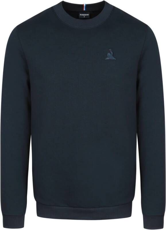 Le Coq Sportif Sweater met ronde hals Essentiels Graphique Crew Blauw Heren